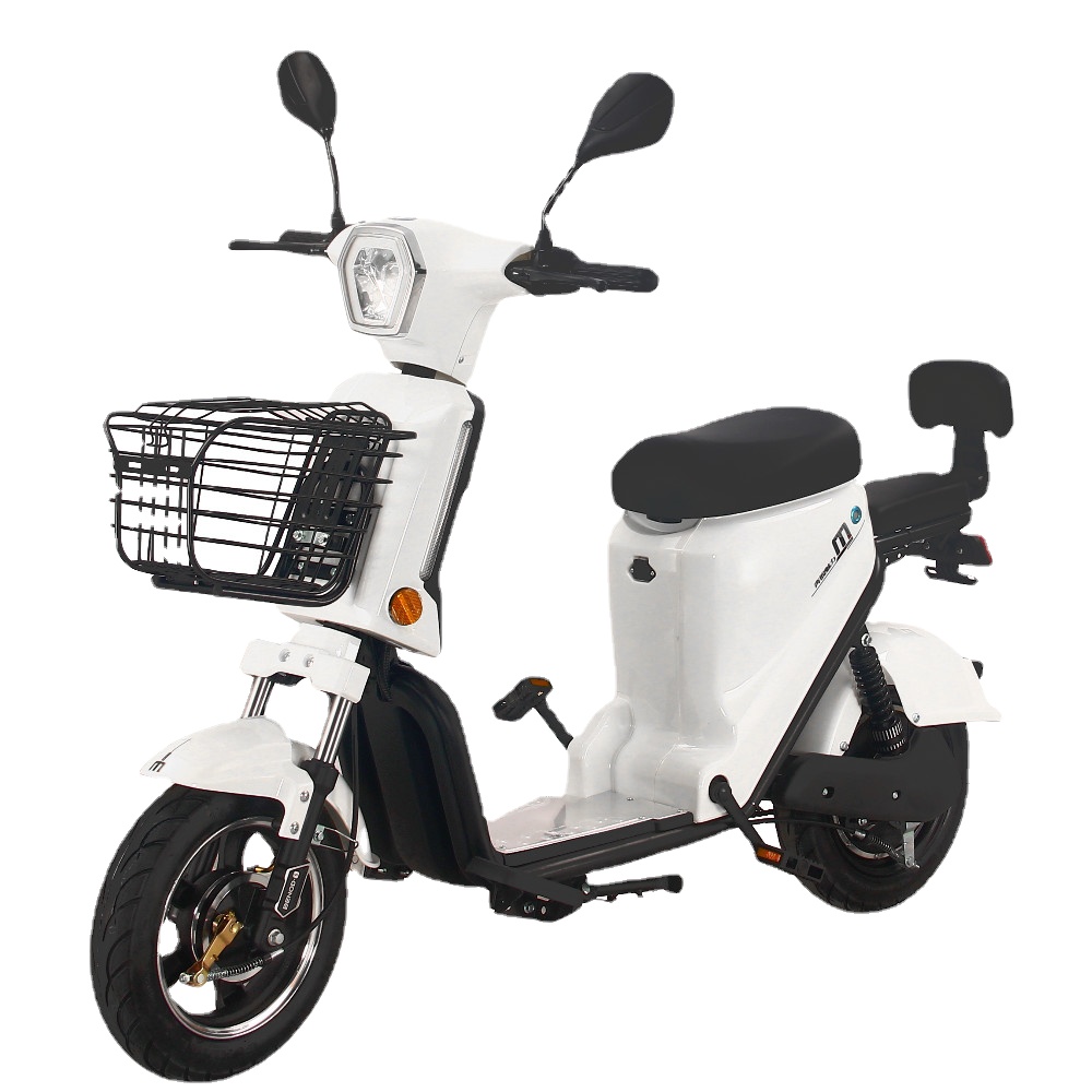 

25KM/H Electric Motorcycle 350W 20AH 48V Electric Scooter For Adult Women Men Electric Vehicle Moto Front Rear Drum