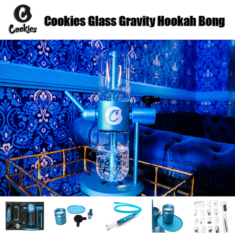 

Cookies Glass Gravity Hookah Bong by Stundenglass & Sundries Pipe