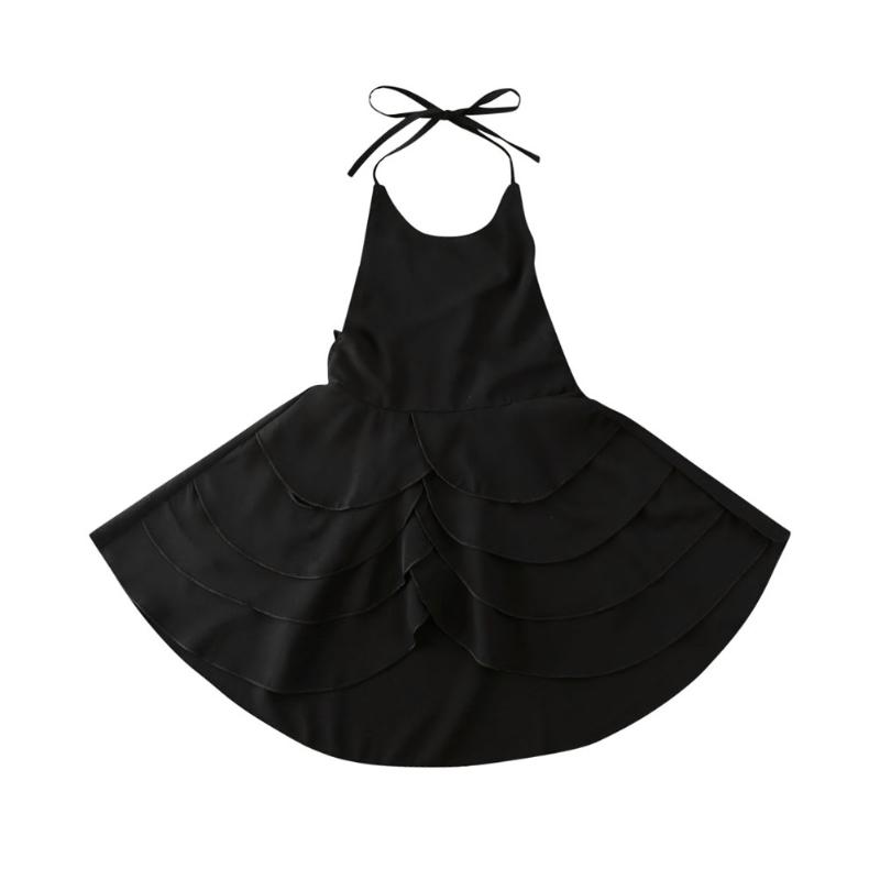 

Girl's Dresses Children's Baby Kids Girls Solid Sleeveless Vest Cute Cake Suspenders Thin Summer Dress 7192 08, As photo