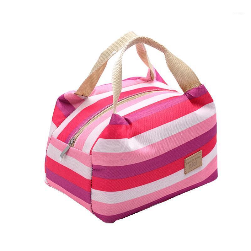

Storage Bags Student Bento Bag Portable Handbag Leak-proof Fresh-keeping Box Insulation Creative Lunch For Women