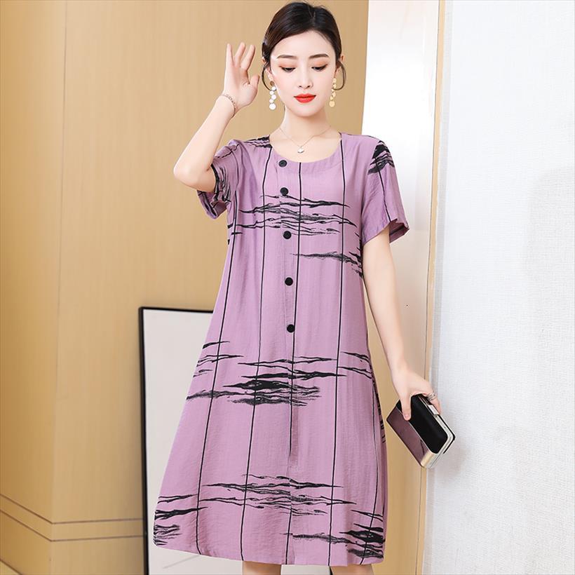 

summer fashion casual printed women dress short sleeve party beach sundress vestido, Black;gray