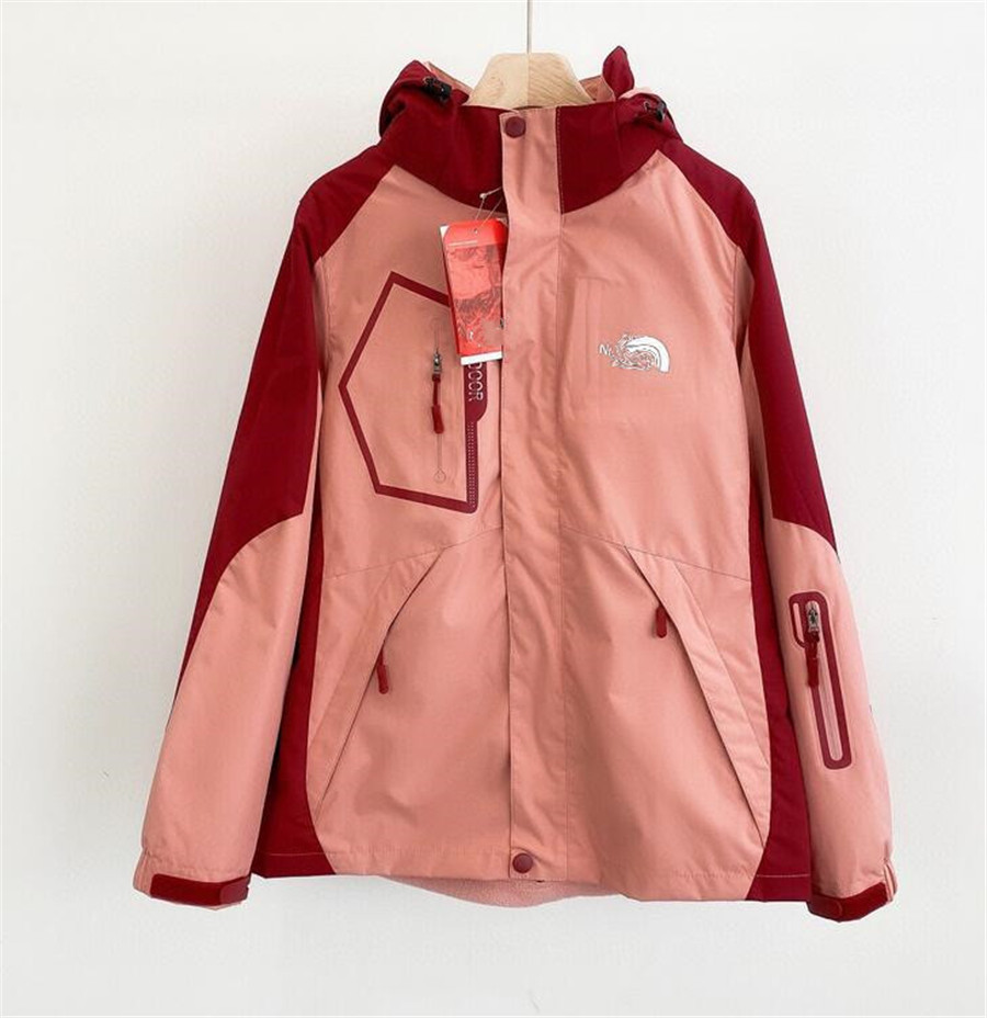 

Men's women's outdoor jackets printed logo windbreaker jacket Outerwear designer brand casual hooded Coats fashion unisex High quality tops Ski-wear coat B1201