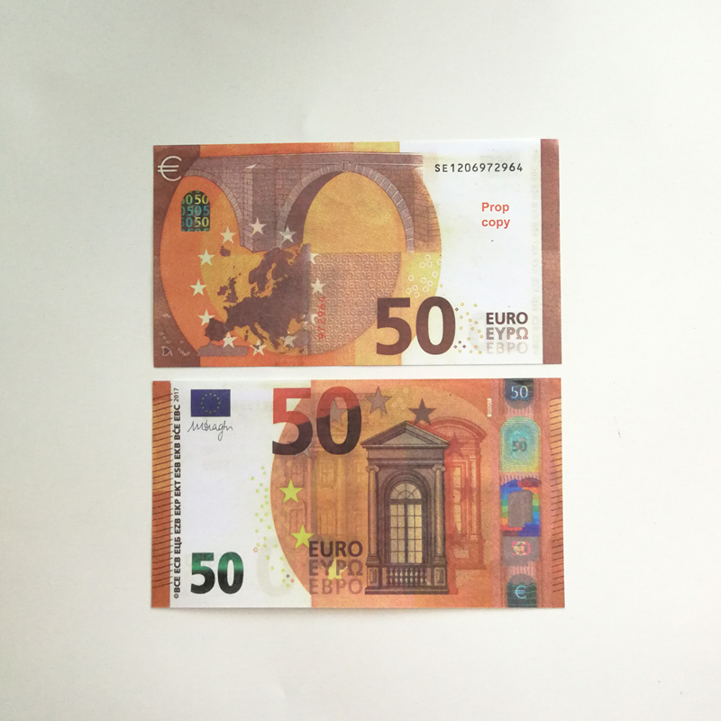 

children's toys Copy money 10 20 50 euro faux billet Night culb party movie money entertainment banknote Prop money
