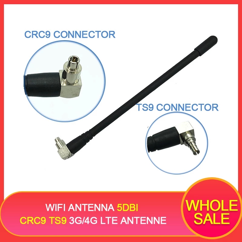

wifi antenna 3G 4G antena TS9 Wireless Router Antennas CRC9 for Huawei E5573 E8372 E3372 PCI Card USB Wireless-Routers