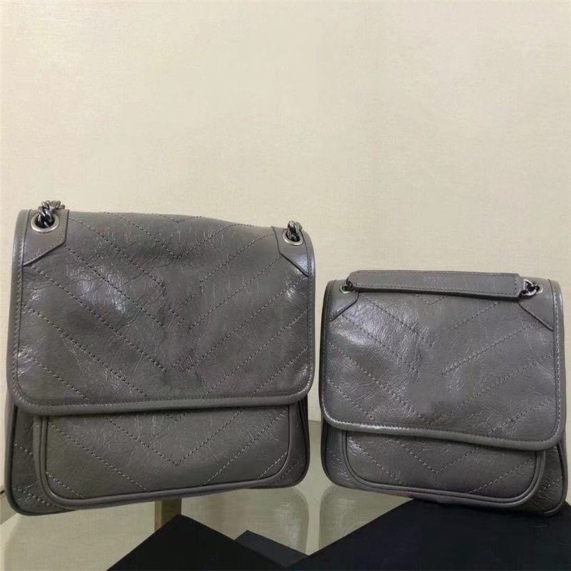 Luxurys Designers Bags Women Fashion Chains Messenger Bag Genuine Leather Shoulder Handbags for Female Good Quality All Match Elegant