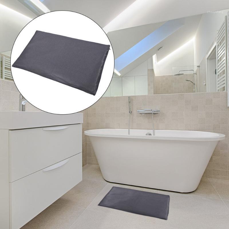 

Bath Mats High Density Diatomaceous Earth Mat Foot Wiping Cushion Pad With Cover