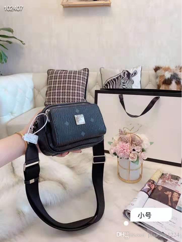 

2021 Fashion Leisure waistbag camera bag Summer 100-style High-end material graffiti canvas layer Super Mini chain oblique straddle package, Grey