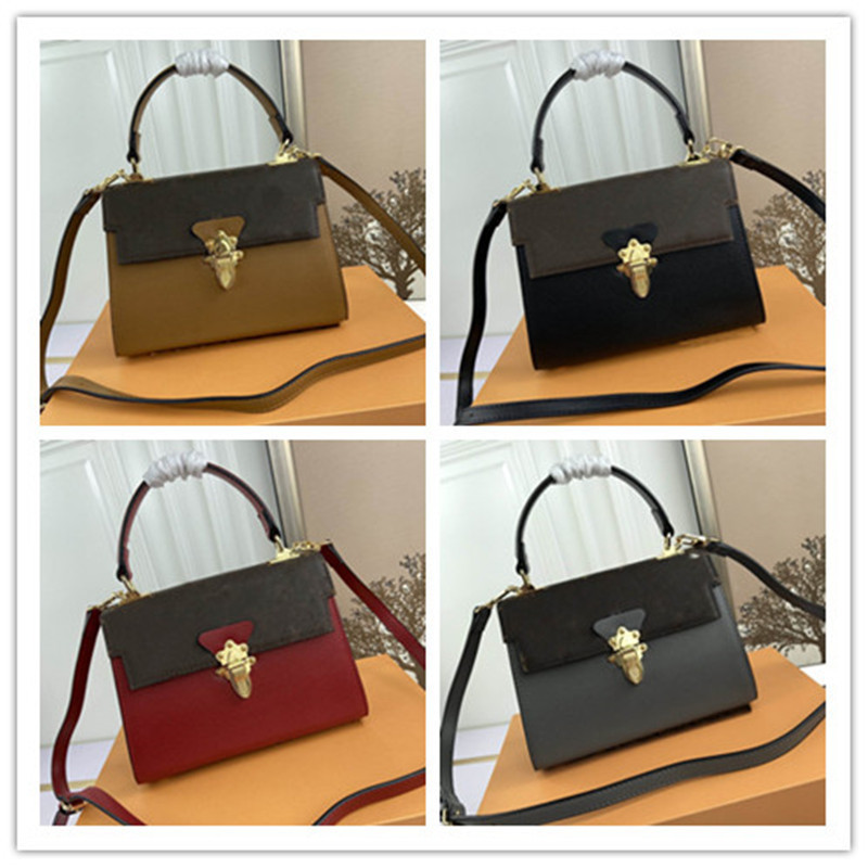 

2021 Designer Spring Street Marc Vernis Tote Bag Purse M53662 Shoulder Size: 25 x 18 11cm