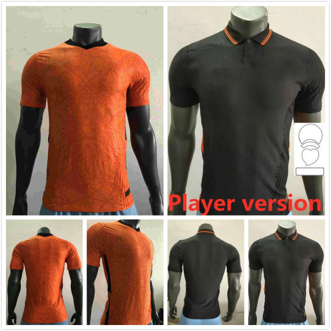

player version MEMPHIS 2021 Netherlands soccer shirt Holland DE LIGT STROOTMAN VAN DIJK VIRGIL 2022 football jersey, Black