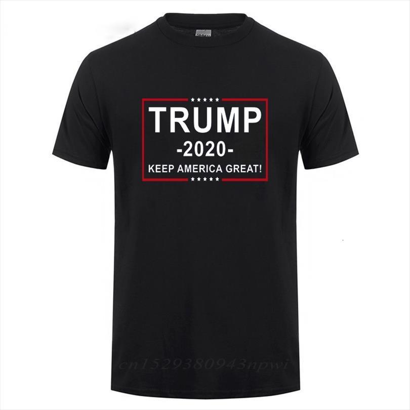 

president usa donald trump men t shirt keep america republican man woman summer short sleeve cotton, White;black