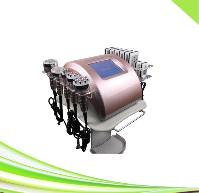 

6 in 1 cavitation machine slimming lipo laser face lifting rf equipment