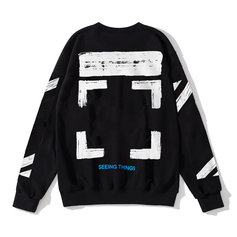 

Sweatshirts Fashion Designer Hoodies Hip Hop Brand Offs Fall/winter Printing x Loose Black White Hoodie for Men Women Couples Ow Sweatshirt