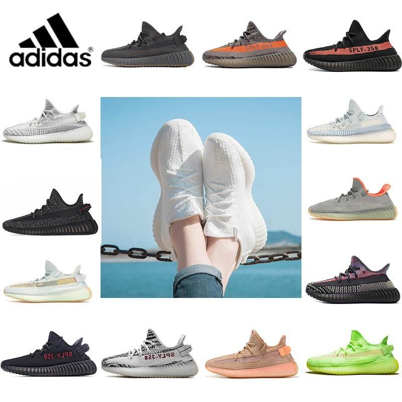 

kanye West 350 V2 Yeezy Boost Running shoes Belgua 2.0 Semi Frozen Yellow Shoe High Quality Designer Men Women Trainer Sneakers Eur 36-47, 31