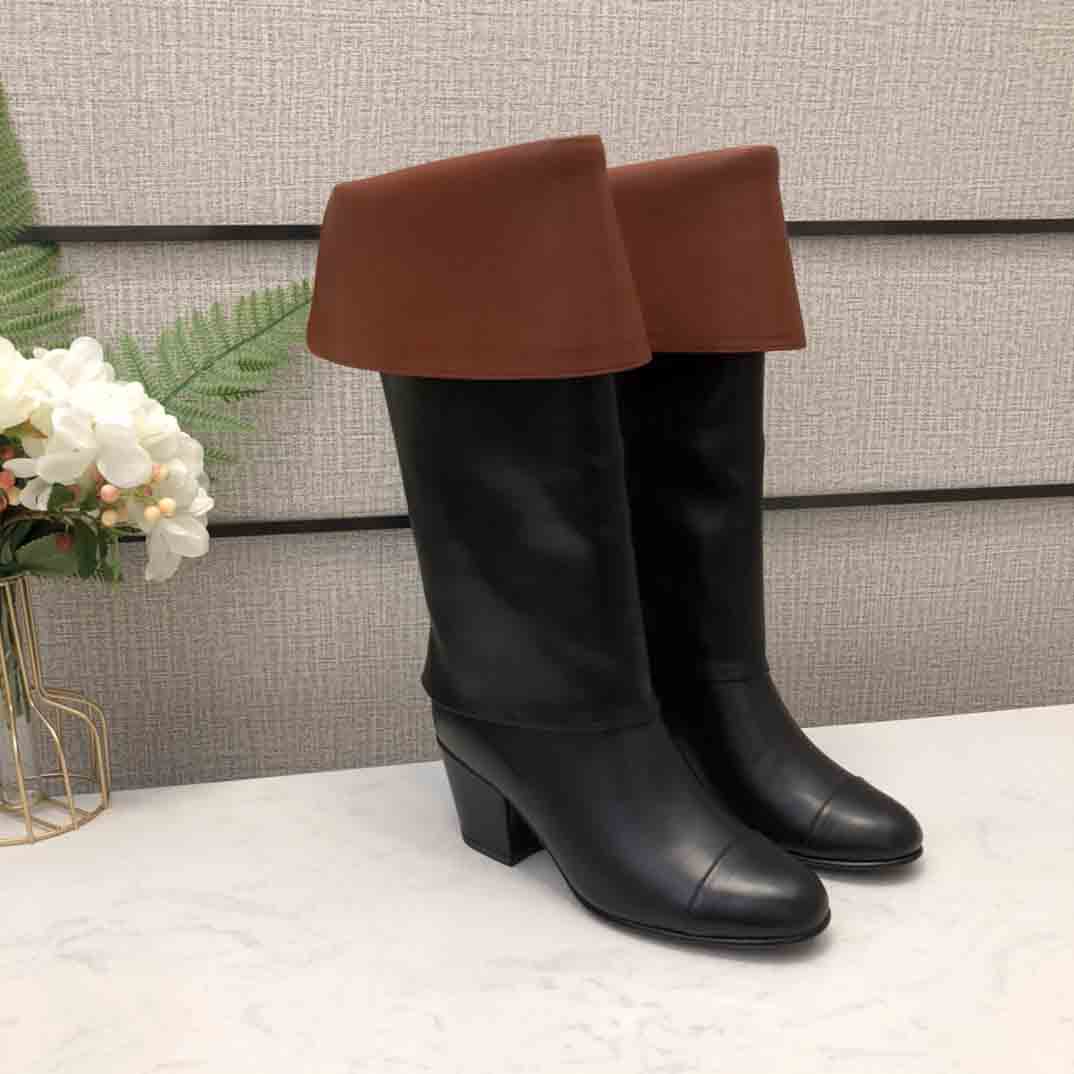 

high boots winter designer fashion leather good quality luxury Dust bag Card, Buy original box