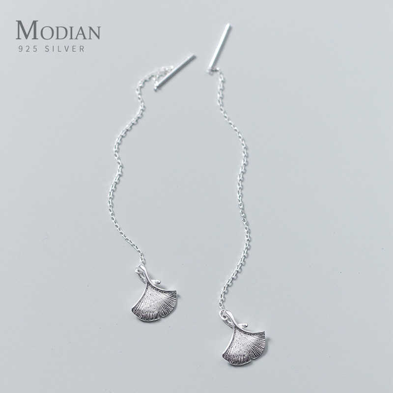 

Long Tassel Shell Drop Earrings Classic Fashion 925 Sterling Silver Mermaid Dangle Ear For Women Charm Exquisite Jewelry 210707