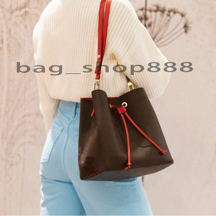 

Women Handbag Luxury designer handbags Classic bag Flower Brown Original Serial Number High Quality Wallet Large Shopping bags Shoulder Drawstring bag_shop888 0, Dust bag
