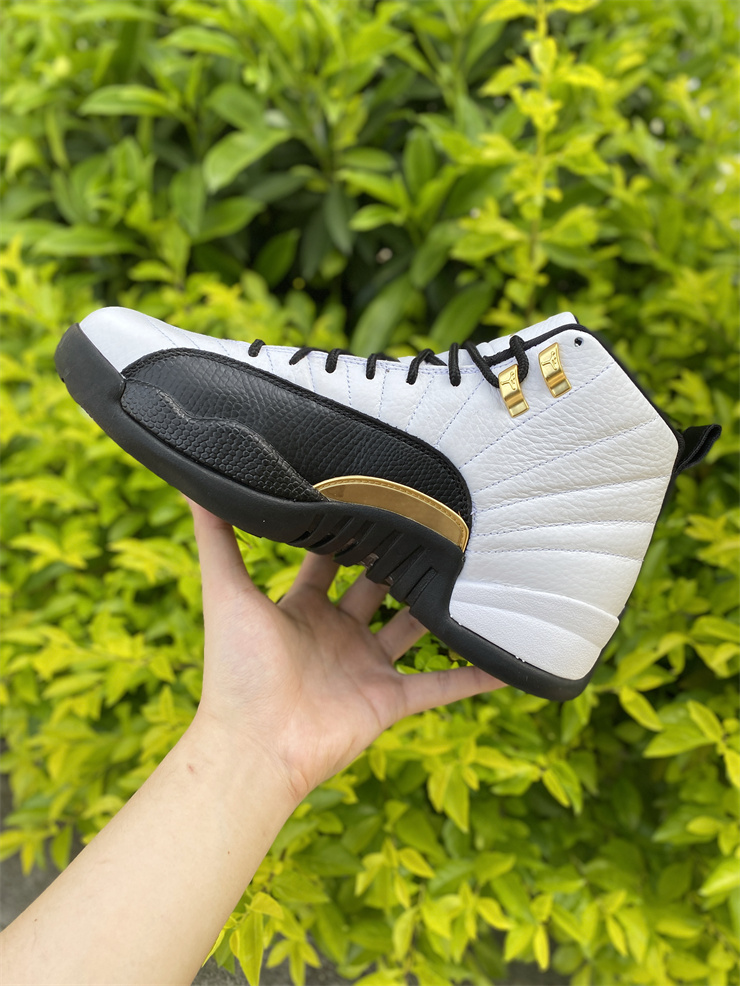 

Jumpman 12 XII Royalty Basketball Shoes Mens 12s Black White Designer Sports Sneakers Size US7-13 Ship With Box