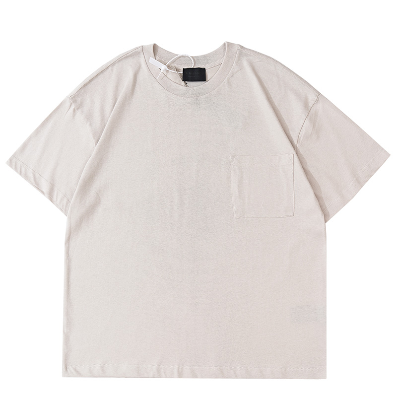 

Ins Spring Summer Hip Hop USA 7th Pique Pocket Oversized Tee Skateboard Tshirt Men Women Short Sleeve Casual T Shirt, White;black