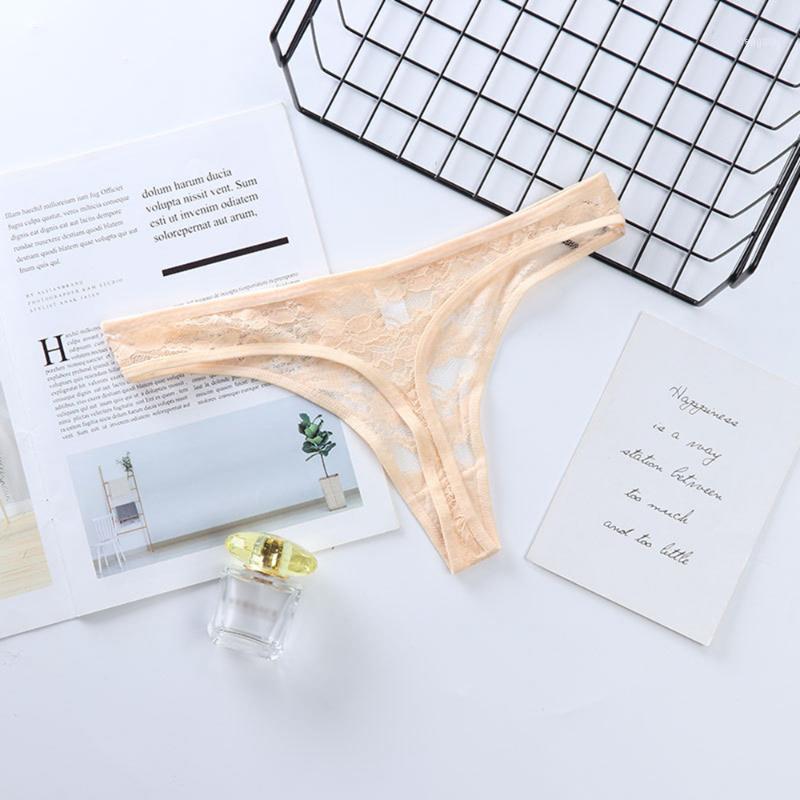 

Summer Sexy Temptation See-through Mesh Thong Lace Low Waist Panties1, Red