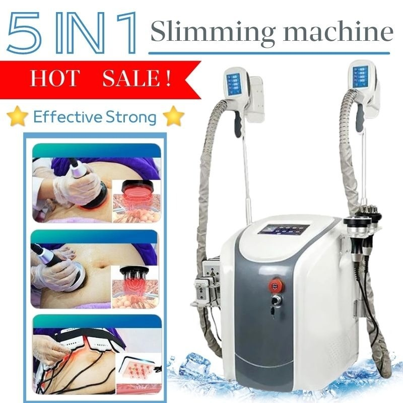 2022 Hot New portable cryolipolysis fat freezing slimming machine cryotherapy Ultrasound RF liposuction lipo laser machine