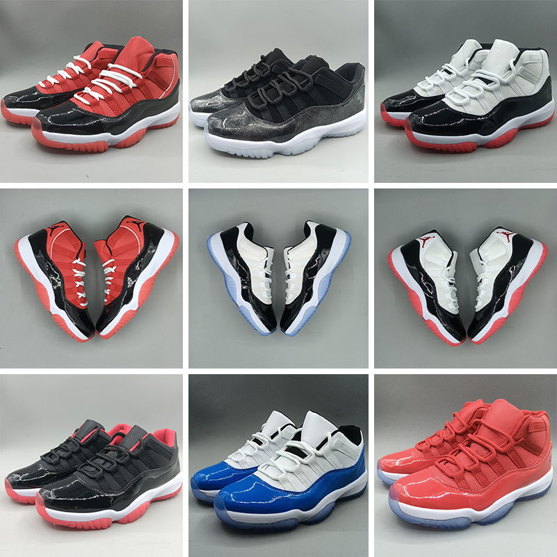 

11 11s Citrus Mens Basketball Shoes Sneakers University Low Legend Blue white Bred INFRARED Concord 45 space jam Cool Grey Gamma men women Sports Trainers US 5-13, 01