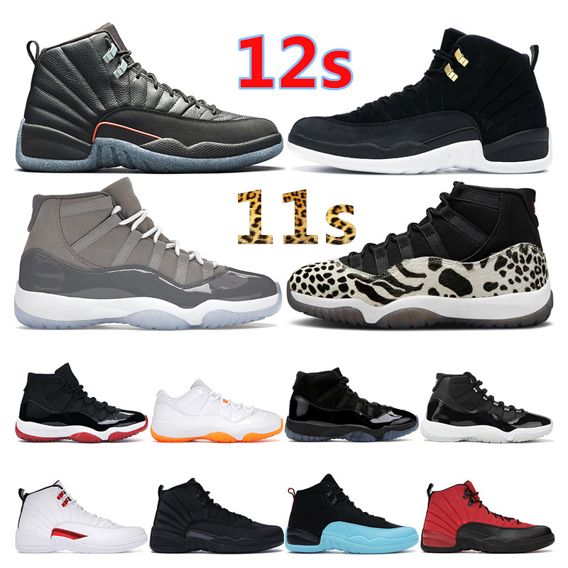 

mens basketball shoes 11s Animal Instinct Cool Grey bred Citrus 12s Twist Utility Reverse Flu Game Taxi Winter Black sport sneaker trainer fashion size 5.5-13, 29