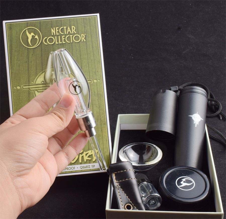

100% Original Nectar Collector Kits Smoking Replacement Thread Titanium Ceramic Quartz Tips Nail Oil Rig Concentrate pipe