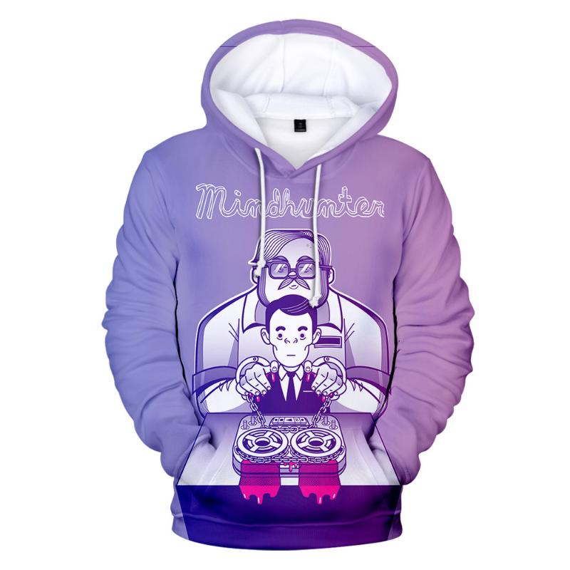 

Men's Hoodies & Sweatshirts BTK Serial Killer Hoodie Tops Men Mindhunter Thriller Crime Film Hipster 3D Clothes Hip Hop Hoody