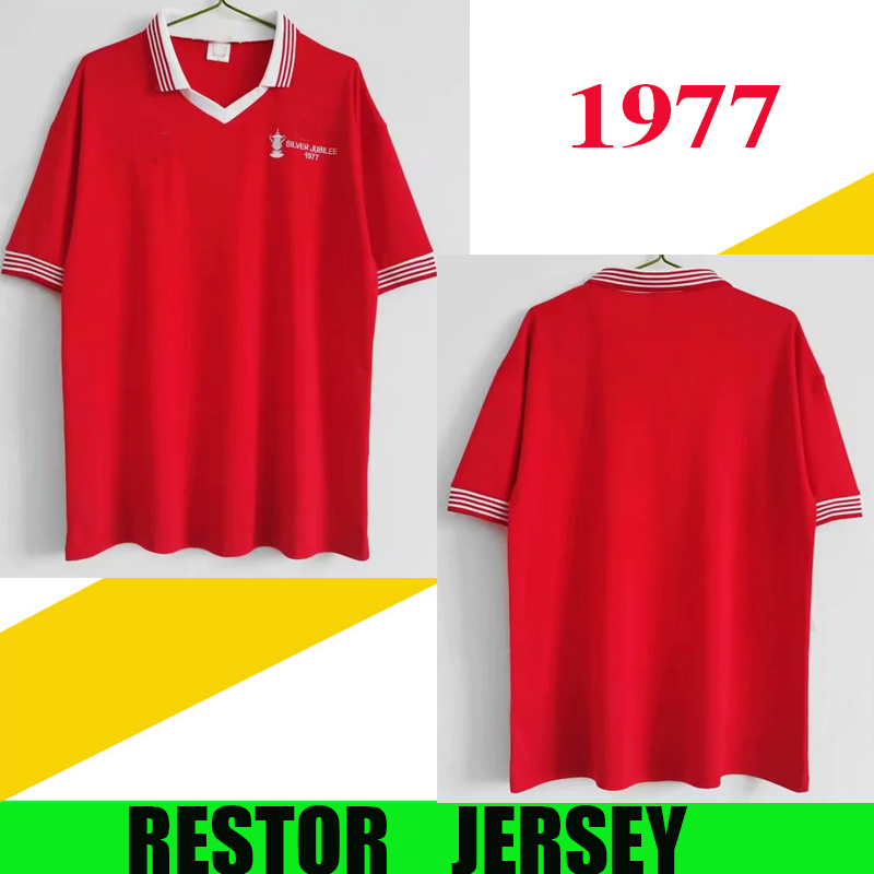

1977 1978 Vintage soccer jerseys classic RONALDO Rooney Saha COPPELL RETRO 77 78 MANCHESTER Home Away Men Football Shirt Nani MAN UTD Camiseta, 1977 home