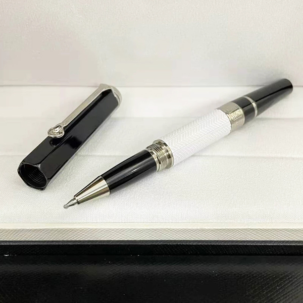 

gel pens Writer Special Edition Elizabeth Series 6836/9000 barrel Luxury Ballpoint Pen writing supplies korean Gift Plush Pouch, As pic