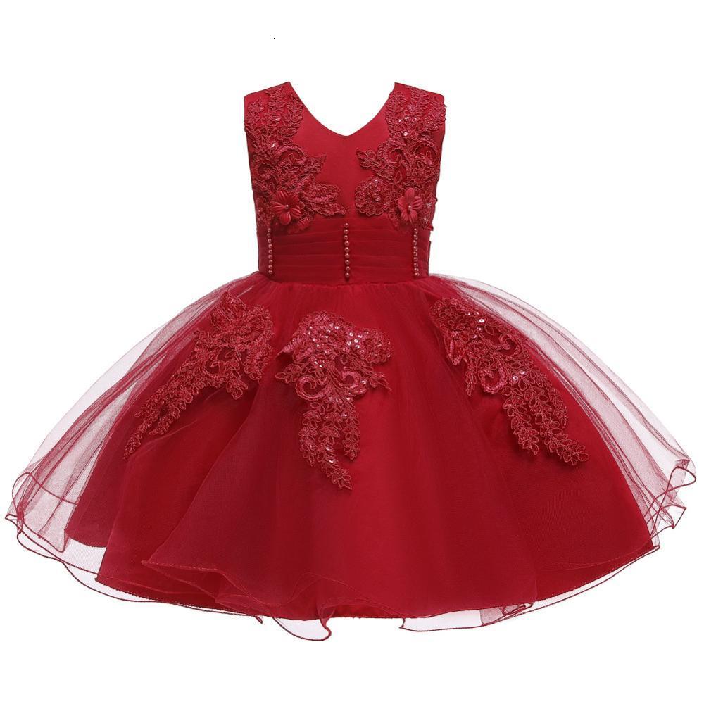 Girl&#039;s Dresses Newborn Clothes Christmas For Baby Girl Clothing Kids 1st Birthday Party Princess Dress vestido 9 Month-5Yrs 1027-image-689150523