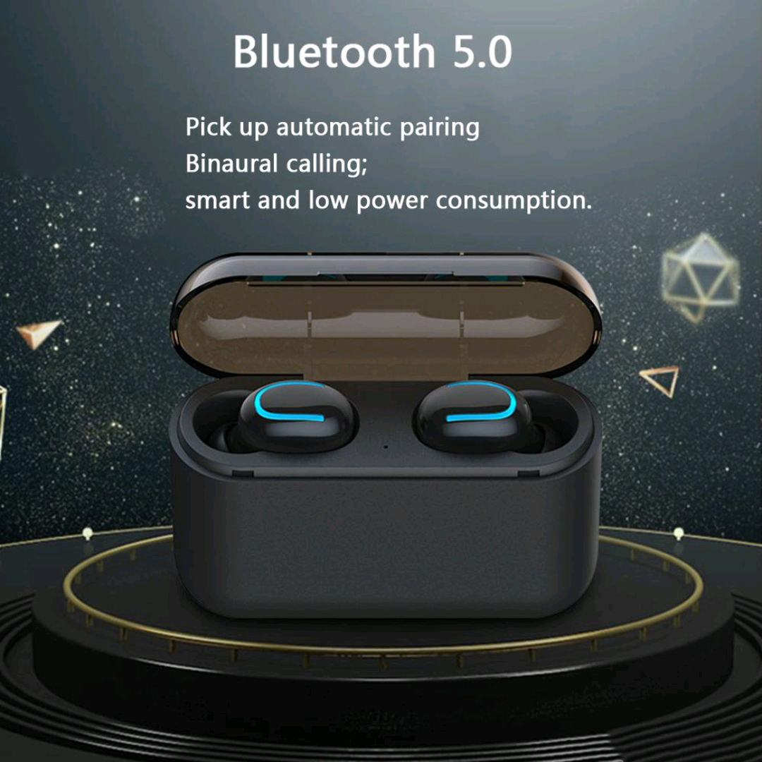 

Wireless Bluetooth 5.0 Earphones Q32 Tws Handsfree Headphones Sports Earbuds Gaming Headset Compatible with Universal Phones nice