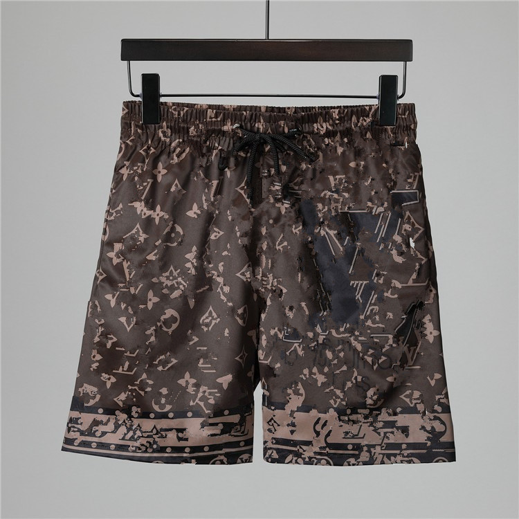 

2021 High quality Men's Beach Shorts Mens Gym Sports Thin Breathable Casual Short Pants Male Size M