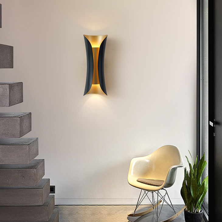

Outdoor LED Wall lamps creative living room background wall modern minimalist bedside bedroom hotel Garden porch lights