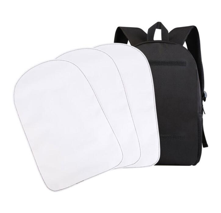 

16Inch Backpack Sublimation DIY Remove White Blank Polyester Large Capacity School Bag Size 40*28*14CM, Black