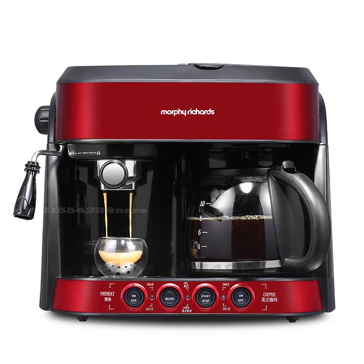 

Household Semi-automatic Coffee Machine American Italian Fancy Large Capacity Automatic Heat Preservation Roasters