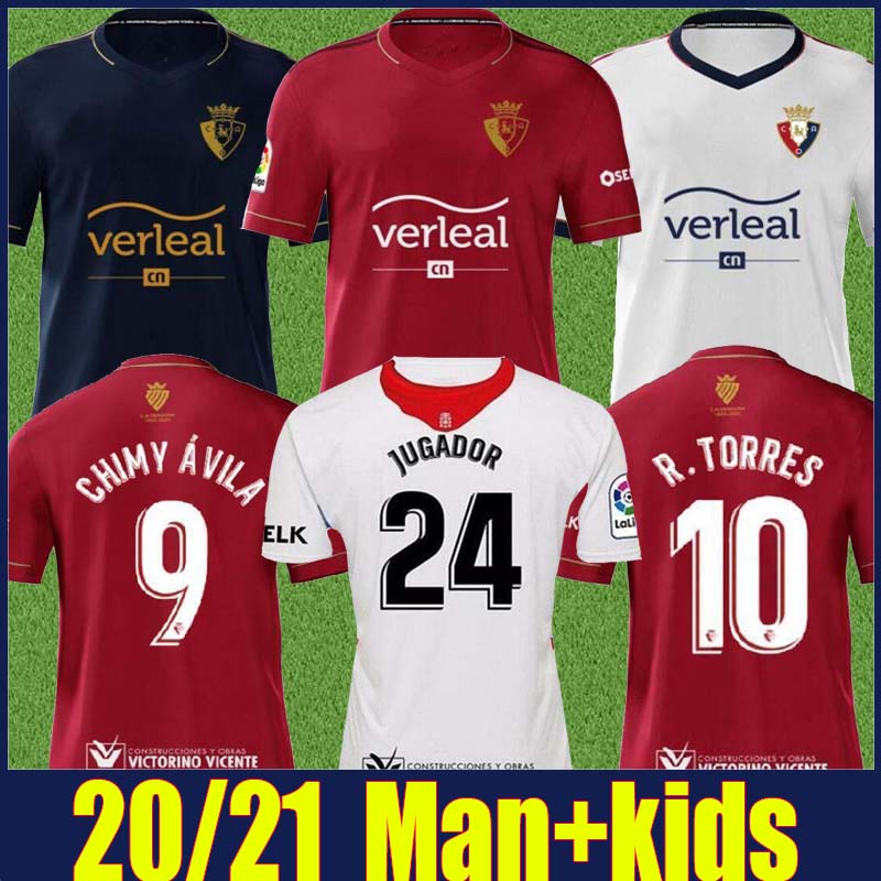 

2020 OSASUNA jersey Special Edition men kids kit R.TORRES CHIMY AVILA football jersey RUBEN GARCIA ESTUPINAN shirt Camiseta de OSASUNA 20/21, Black;yellow