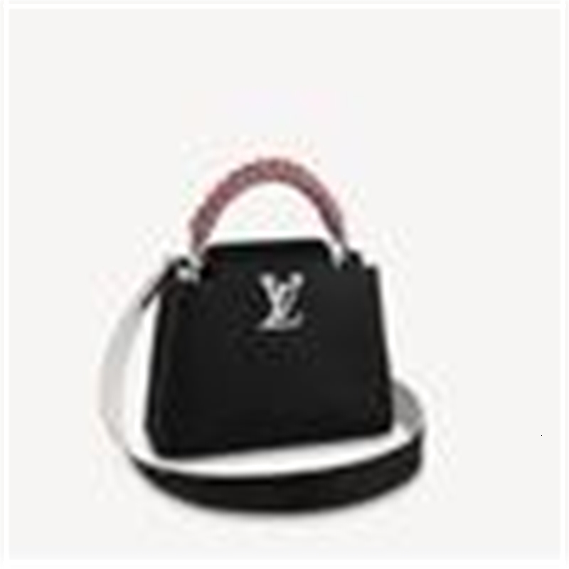 

m56408 capucines bb handbag women handbags bags handles shoulder bags totes evening cross body bag zq47, Black;red