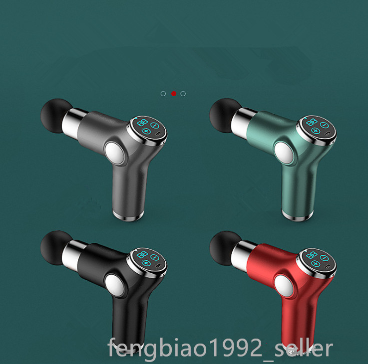 

Multifunction Fascia Gun Body Muscle Therapy Sport Magic Massage Guns Electric Booster Vibration Percussion Massager Deep Tissue Pain Relief
