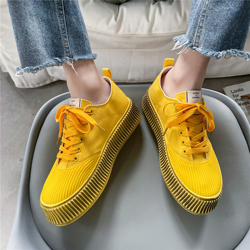 

2021 Women Mens Running Shoes Fashion Student Outdoor Sports Sneakers Black Red White Yellow Size 39-44 Code 72-BD2113