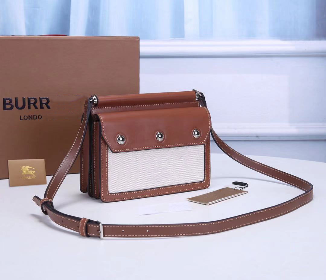 

Women Brand Luxurys Designers Bags 2021 Shoulder Crossbody Top Genuine Leather Canvas Fashion High Quality Bag (2 color 19cm)