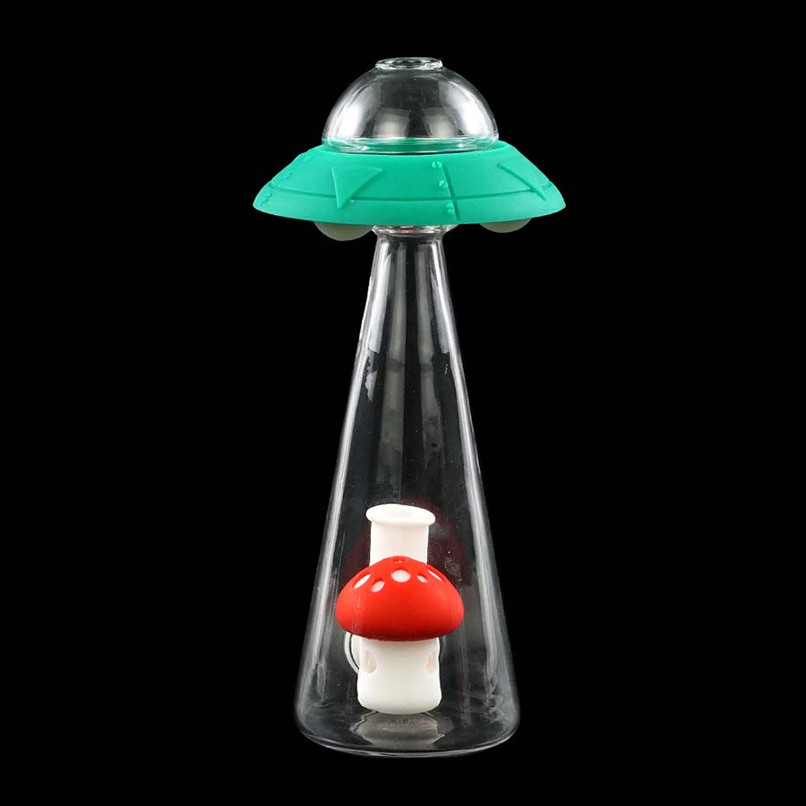 

UFO Glass Bong Smoking Water pipe Bongs Dab Rigs Hookah Tobacco Oil rig Pipes