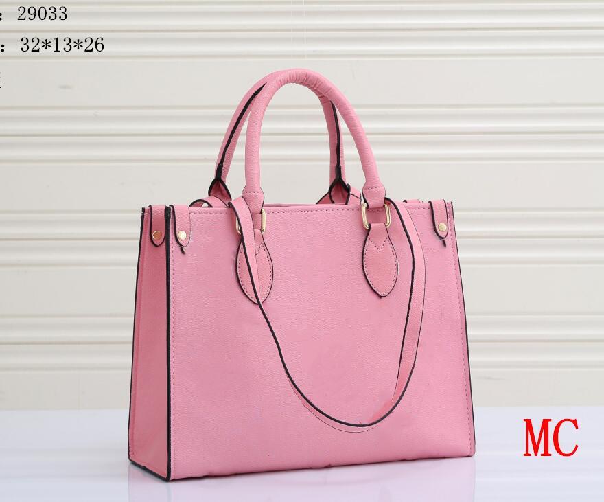 

top Luxyrys designer Many colors ONTHEGO womens handbags purse flower tote bag ladies Casual leather shoulder bags female big handbag, Nvoice - not sold separately