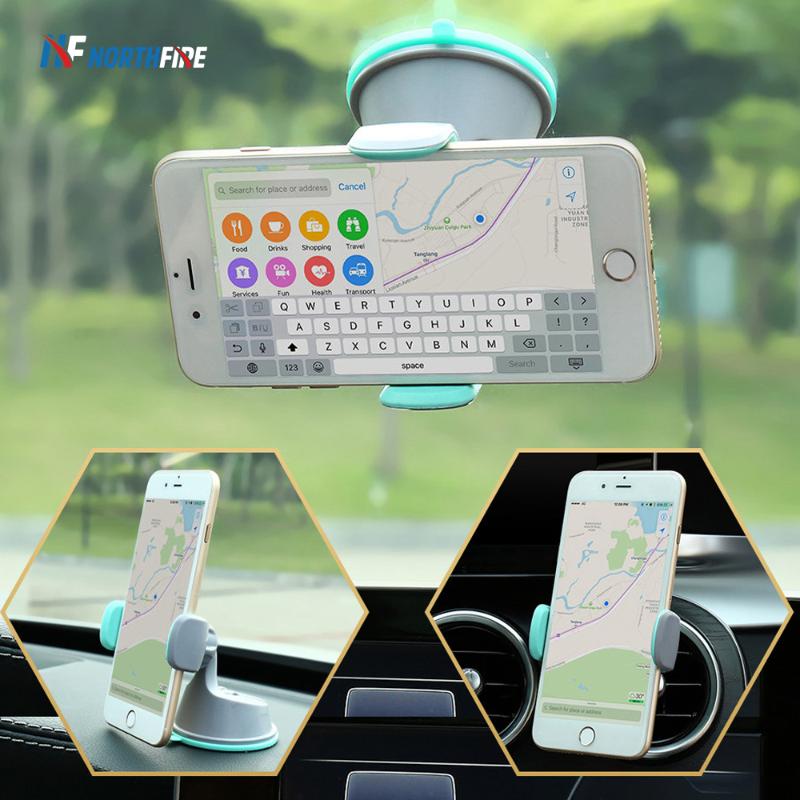 

Cell Phone Mounts & Holders Car Holder 2in1 Air Vent Outlet Bracket Dashboard Sucker Stand Suction Cup For In