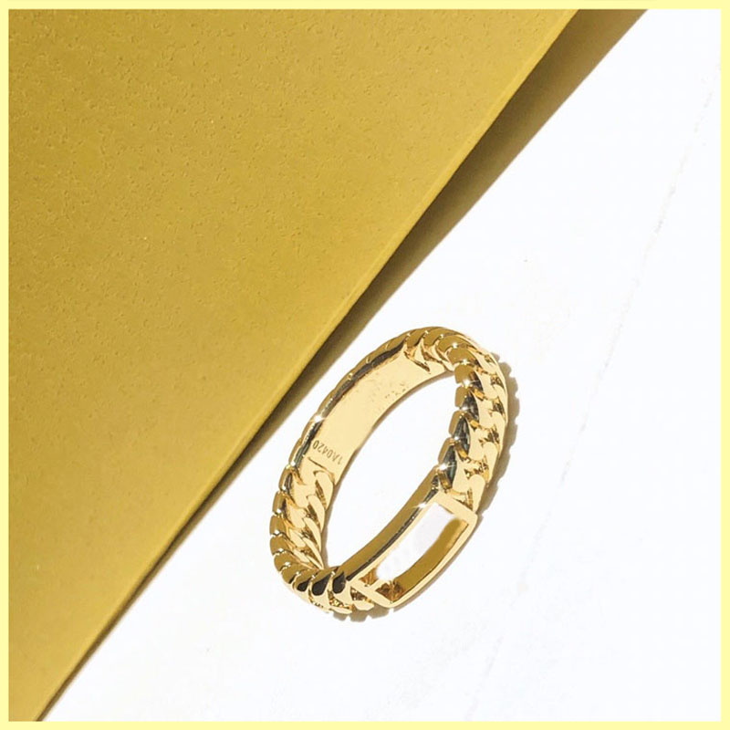 

2021 Women Fashion Designer Rings Gold Ring Letters F Ring With Box Engagements For Womens Ring Designers Jewelry Ornaments 21080601Q