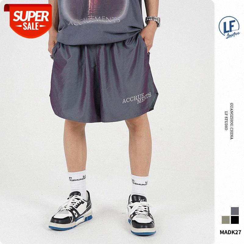 

LawFoo country men's sports drawstring five-point pants casual shorts #mU8C, Black