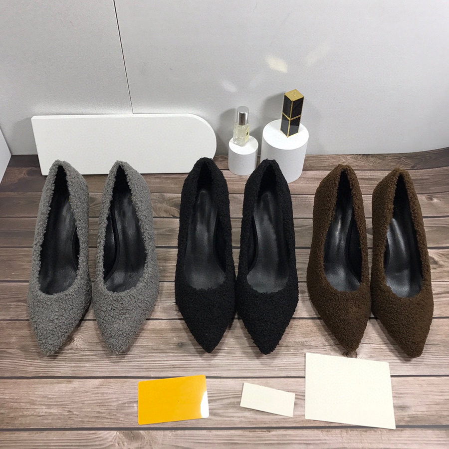 

Classics Women heels shoes Sandals fashion Beach Thick bottom slippers Alphabet lady Leather High heel shoe slides By home011 50, #4