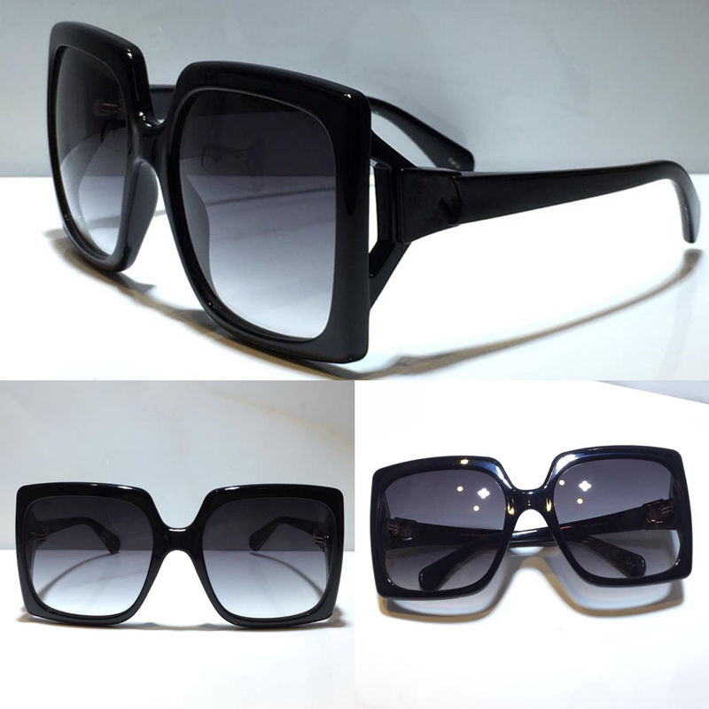 

women Sunglasses For Summer style 0876 Anti-Ultraviolet Retro Plate Rectangle Invisible frame fashion Eyeglasses Random Box 0876S