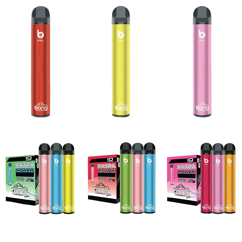 

dropshipping price vape pen Bang XXL Vapor Disposable e cigarettes starter kit Device 2000 Puffs 800mAh Power Battery 6ml Pods