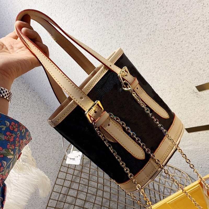 

Fashion Luxurys Designers Women's Bucket Bag Women Handbags Leather Handbag with Box High Quality Tote Bags 15*20cm, Increase freight